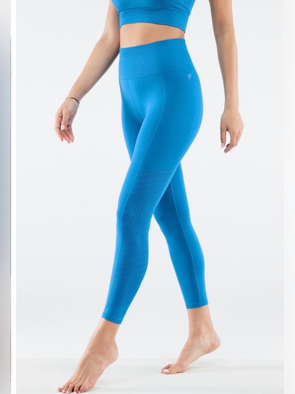 Fabletics Sync Seamless High-Waisted 7/8 Leggings